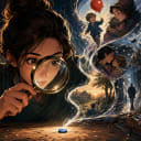 A tiny trace can hold the whole story. What's your relationship with the small things that turn out to matter?