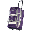 Olympia USA 8-Pocket 22" Rolling Duffel Bag