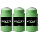 3-Pack: Amore Paris Green Tea Purifying Clay Mask Tubes