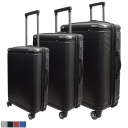Adrienne Vittadini Metro Collection 3-Piece Hardside Luggage Set