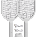 2-Pack: Rechargeable 3000V Electric Fly Swatters
