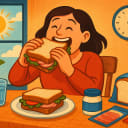 The best, easy weekday lunch is: