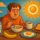 For breakfast most days, I have: