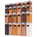 Cheer Collection 24-Piece Air Tight Food Storage Container