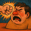Have you ever been walloped, in any sense of the word?