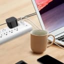 2-Pack: Clear Power 8-Outlet 2160J Surge Protector Power Strip