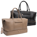 Ellen Tracy 20" Weekender Duffel with Drop Bottom Compartment