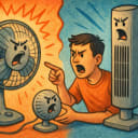 Round fan or tall fan? (Support your answers in the comments.)