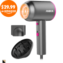 ANIEKIN Ionic Professional Hair Dryer with Attachments