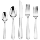 Mikasa Living Kelby 20-Piece Flatware Set