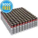 110-Pack: Eveready Silver Alkaline AA Batteries