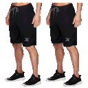 2-Pack: Extreme Fit Men's Essential Lightweight Running Shorts