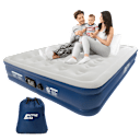 Active Era Premium 13" Queen Size Air Mattress with Built-in Electric Pump