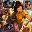 If I'm late getting out the door, it's most likely because: