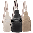Cee Klein Texture Sling Bag with Webbing Strap