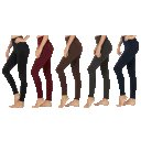 5-Pack: Nextex Apparel Women's Premium Fleece-Lined Leggings