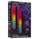 Bytech Multicolor Lighting 3-Pack Starter Kit with Light Bars and a Light Strip