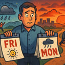 The better long weekend: Friday off or Monday off? (Support your answer in the comments.)