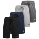 4-Pack: Nextex Apparel Pacific Polo Club Men's Cotton Lounge Shorts with Pockets