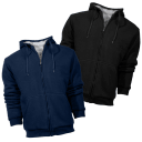 2-Pack: Victory Outfitters Zippered Fleece Hoodies with Sherpa Lining