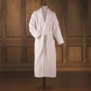 The Hammacher Schlemmer Genuine Turkish Cotton Luxury Bathrobe (White)