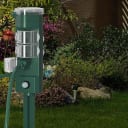 2-Pack: HBN Outdoor Power Strip Timer with Photocell & Remote Control