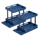 2-Pack: Storesmith Slide & Swivel Cabinet Organizer