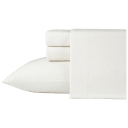 Kathy Ireland 100% Turkish Cotton Solid Flannel Sheet Set