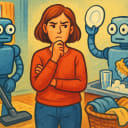 You can choose one automated chore-doer. What do you choose?