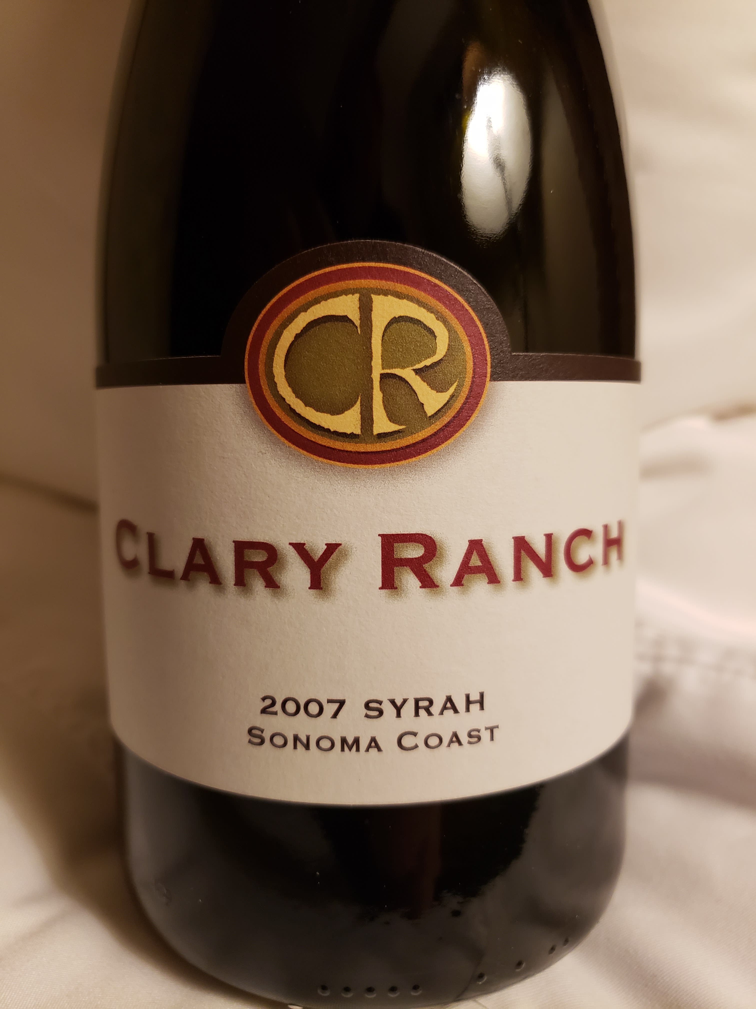 2007 Clary Ranch Syrah