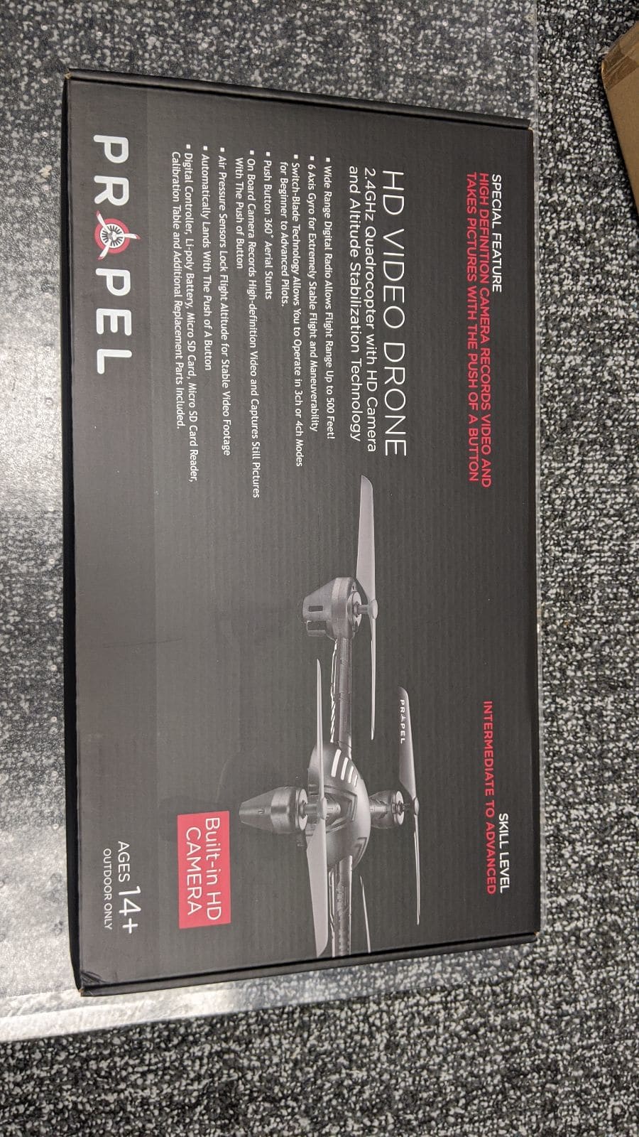 Propel fashion altitude drone battery