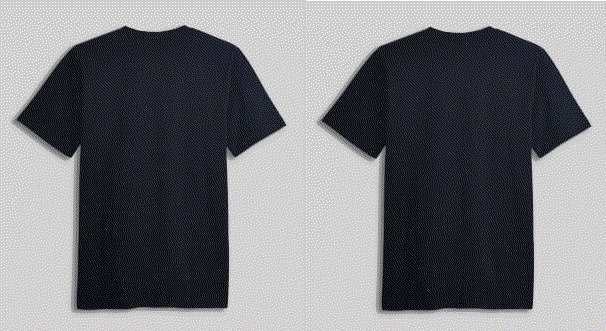 two black t-shirts