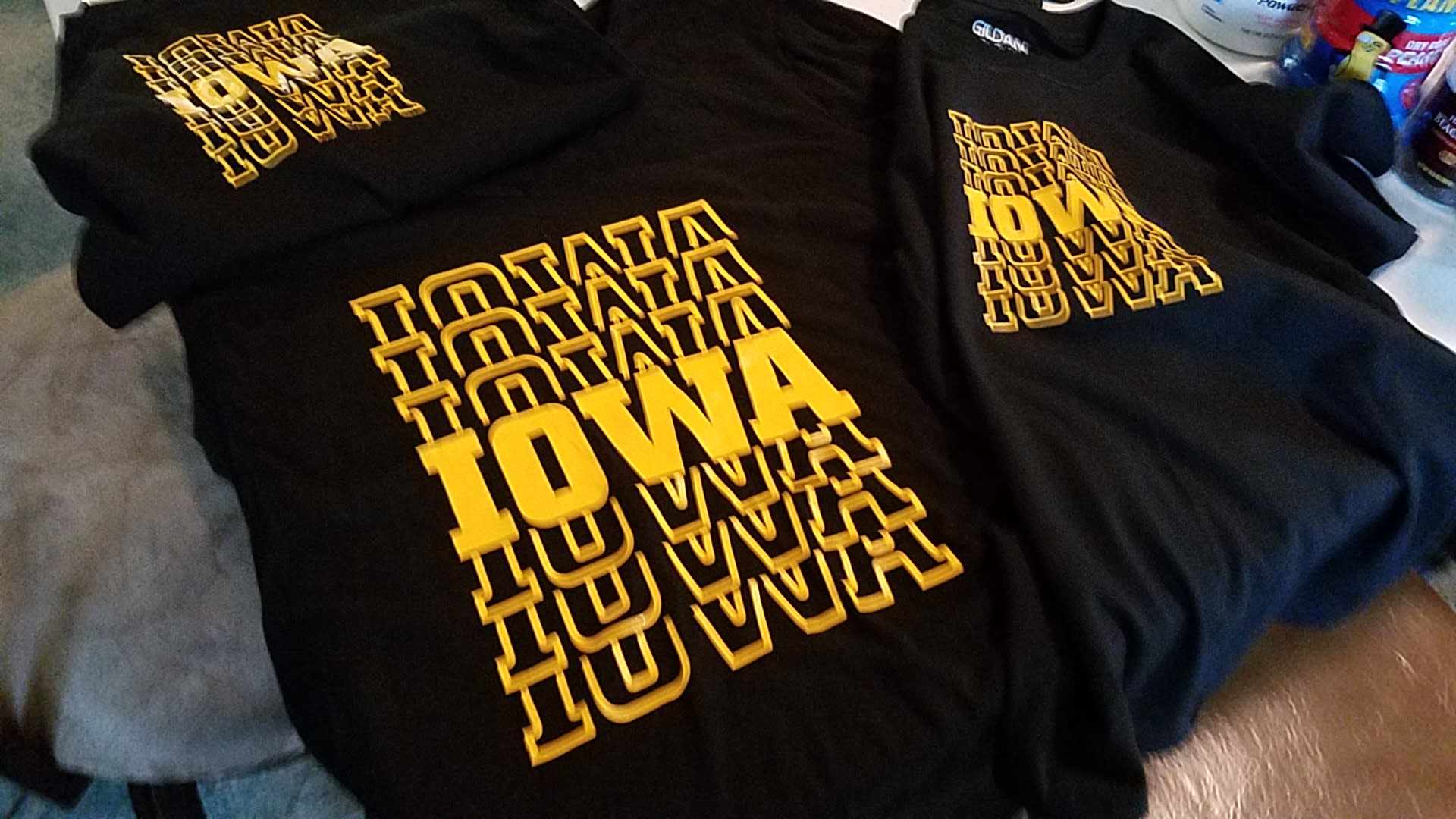 Iowa shirts