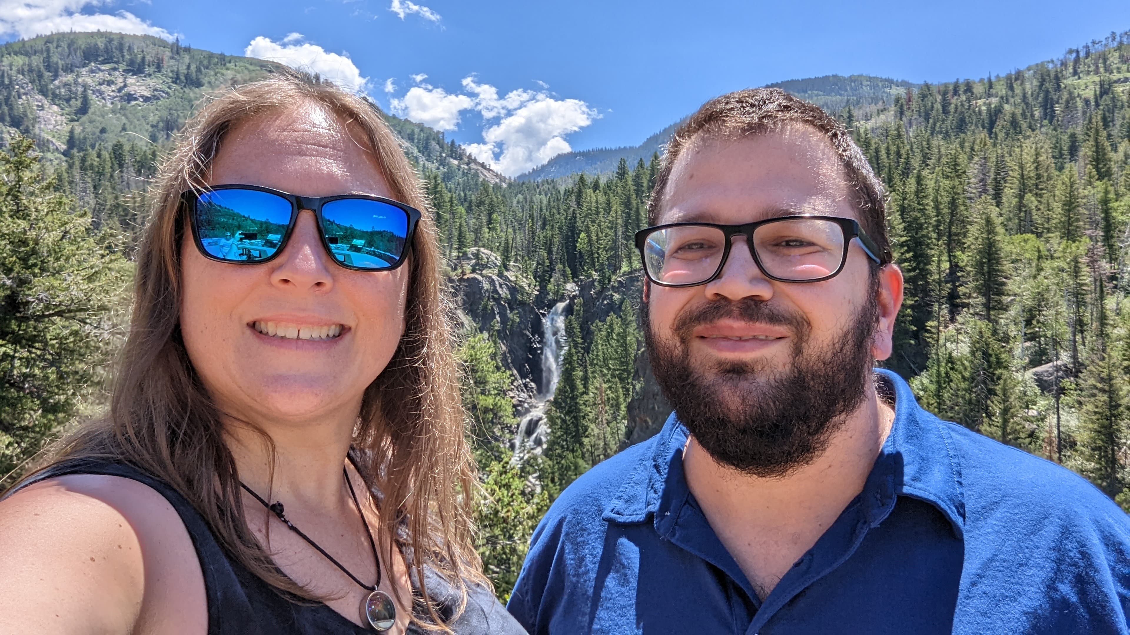Me and my wife on our trip to nearby Steamboat Springs