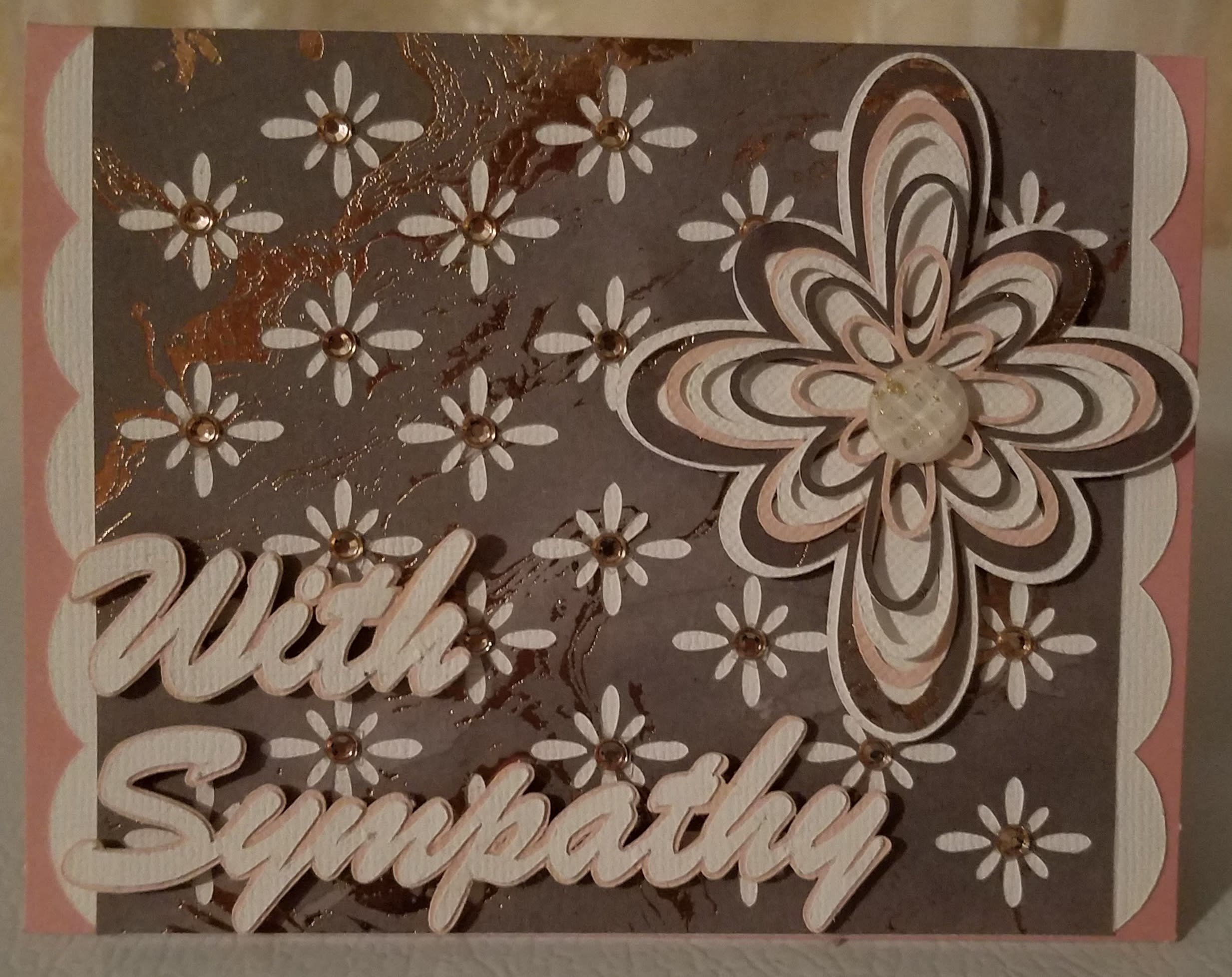 sympathy card
