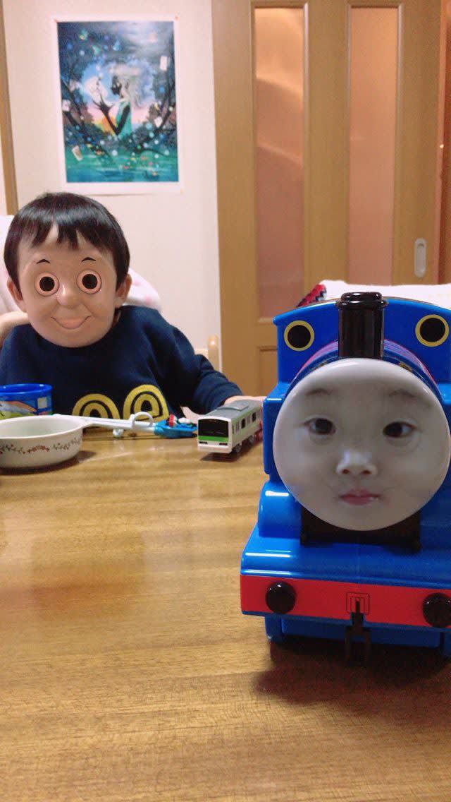 Face swap, Thomas style