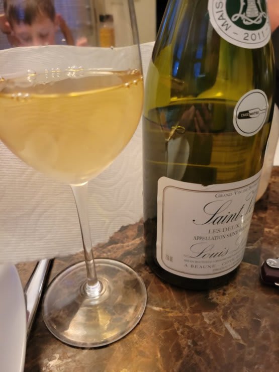 wine in glass and bottle