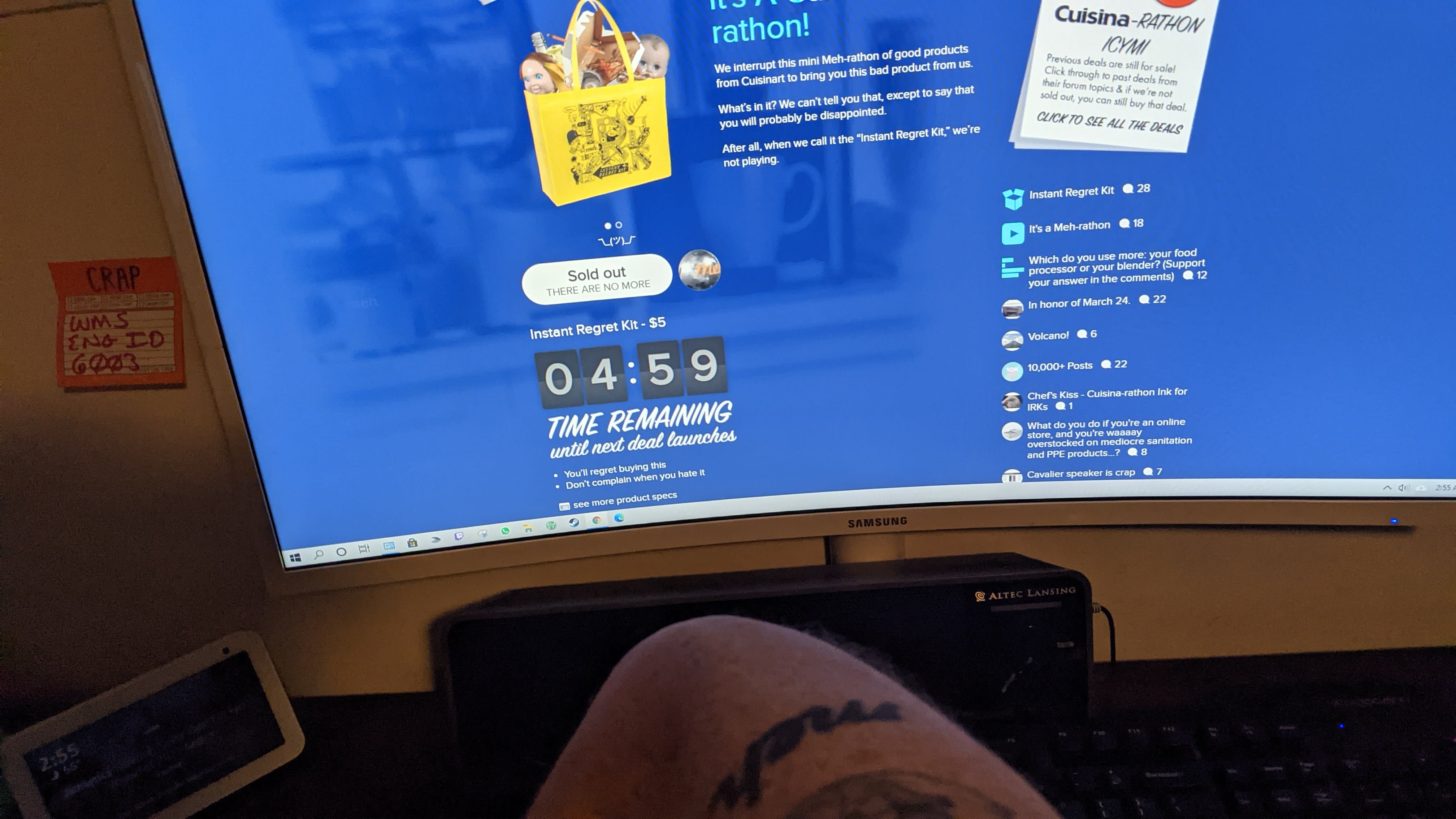 this is a welcome surprise