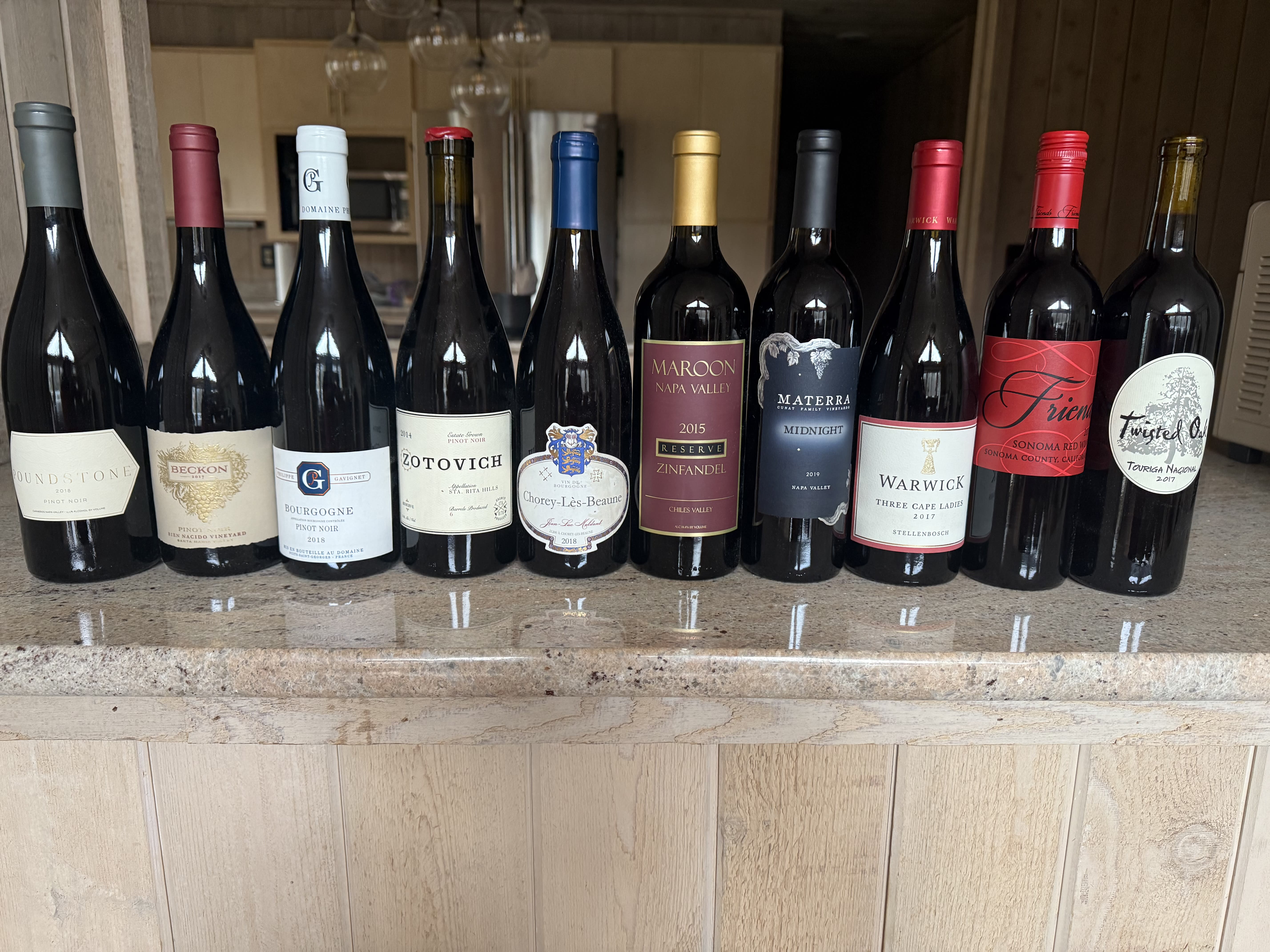 Case minus 2 Twisted Oaks my neighbor promptly stole. 