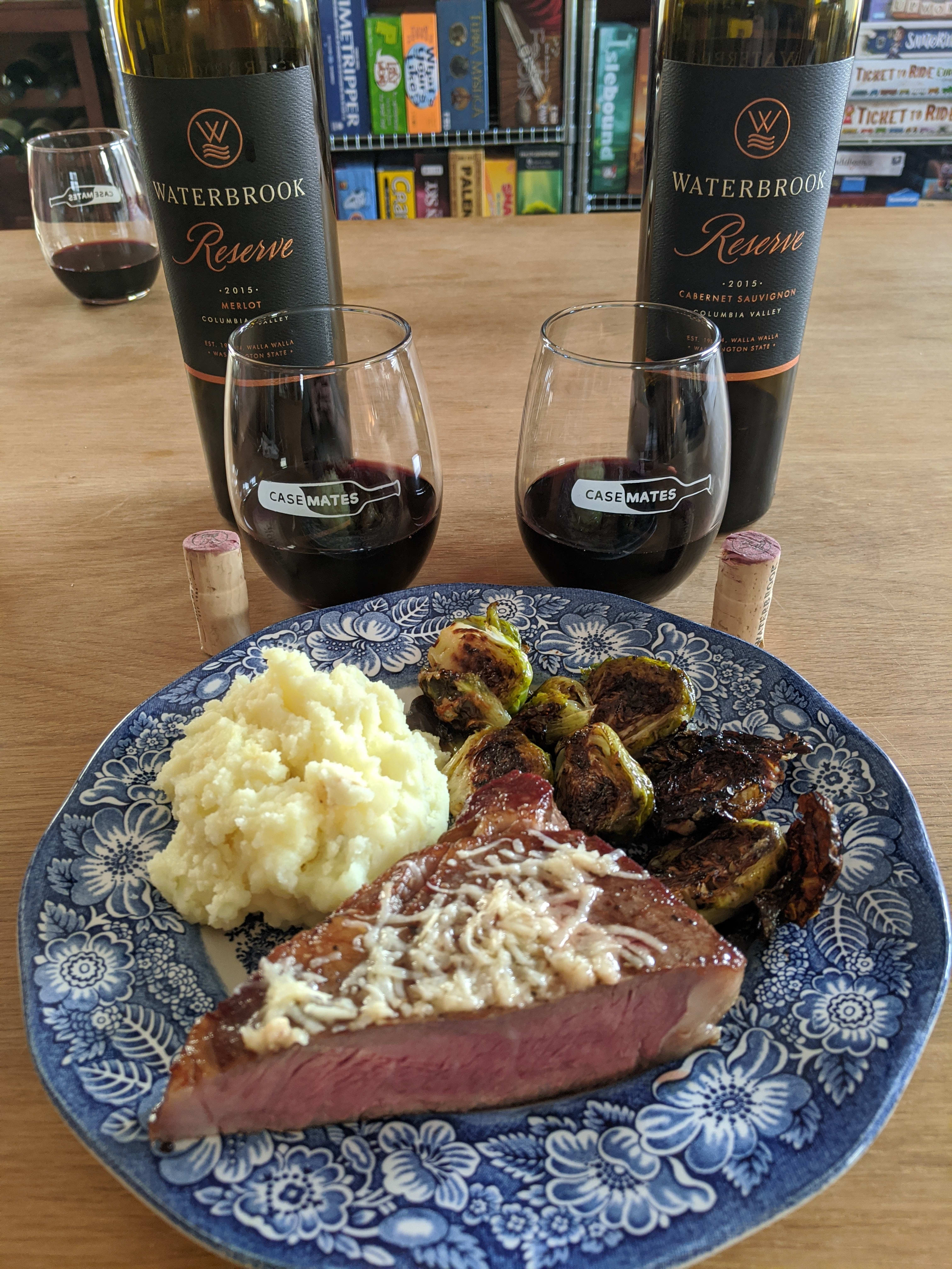 Dinner with the Waterbrooks