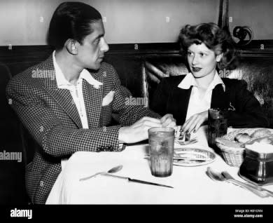 Mack Gray and Lucille Ball, 1936