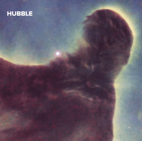 Hubble Webb Carina comparison