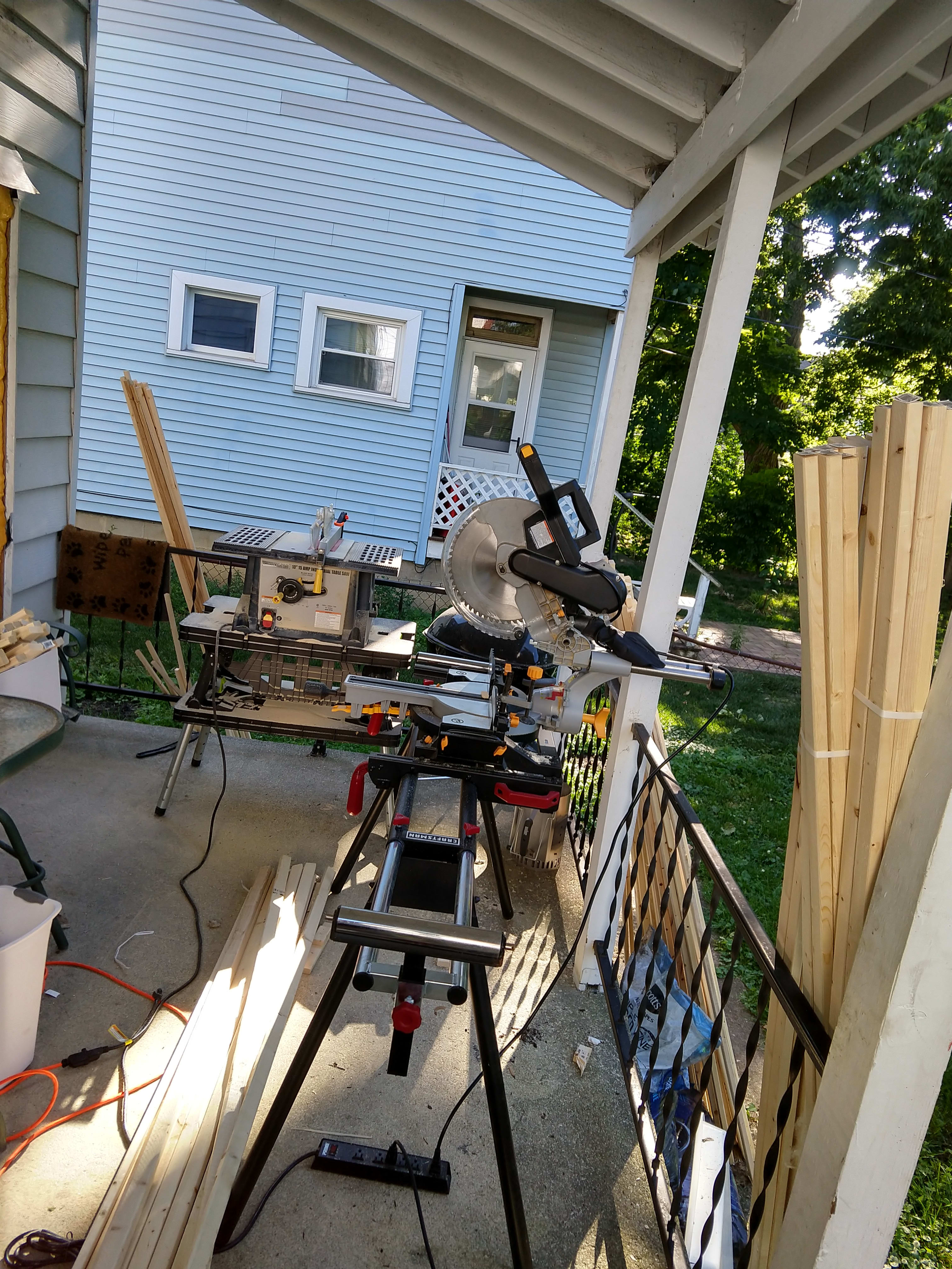 The place of never ending furring strips.