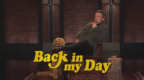 Back in my Day - Late Night with Seth Meyers