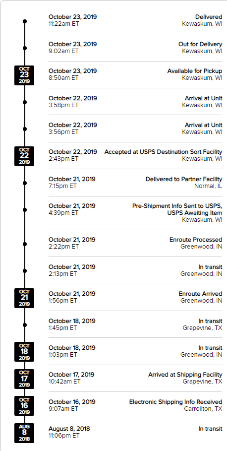 Meh: Can someone explain this shipping chronology?