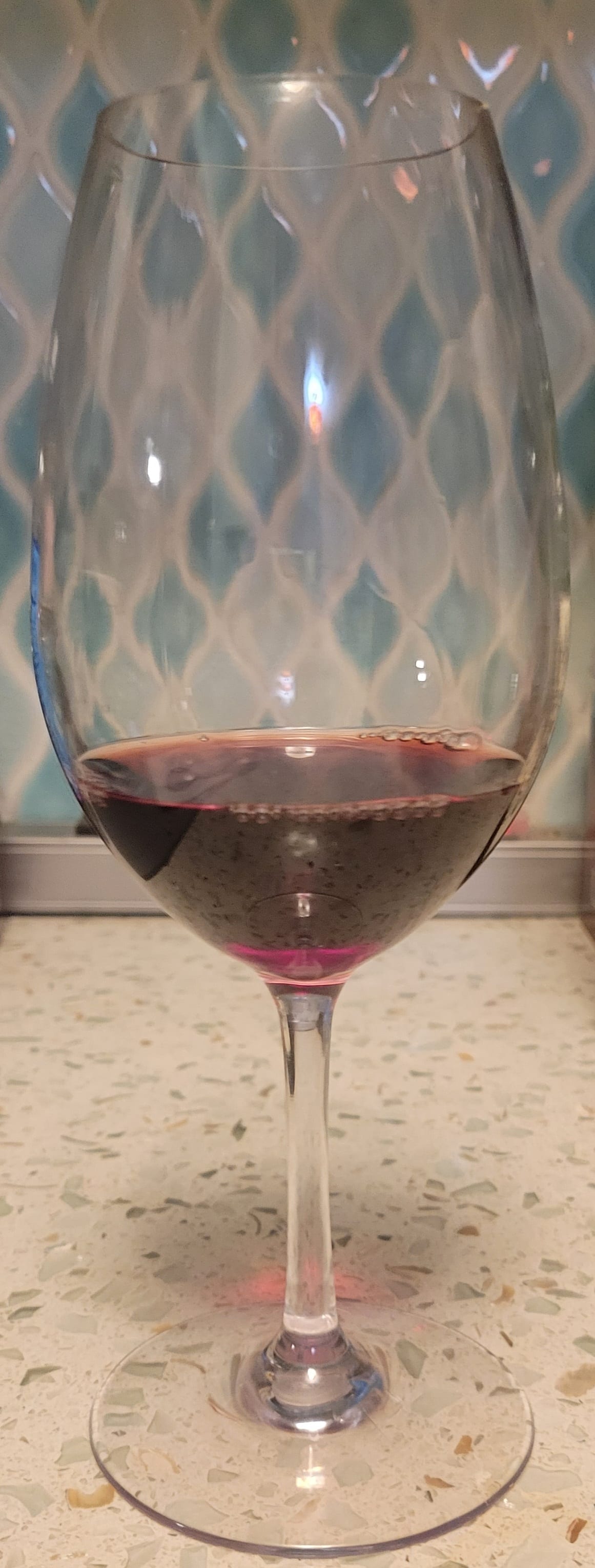 Full Glass of Boedecker Pinot Noir