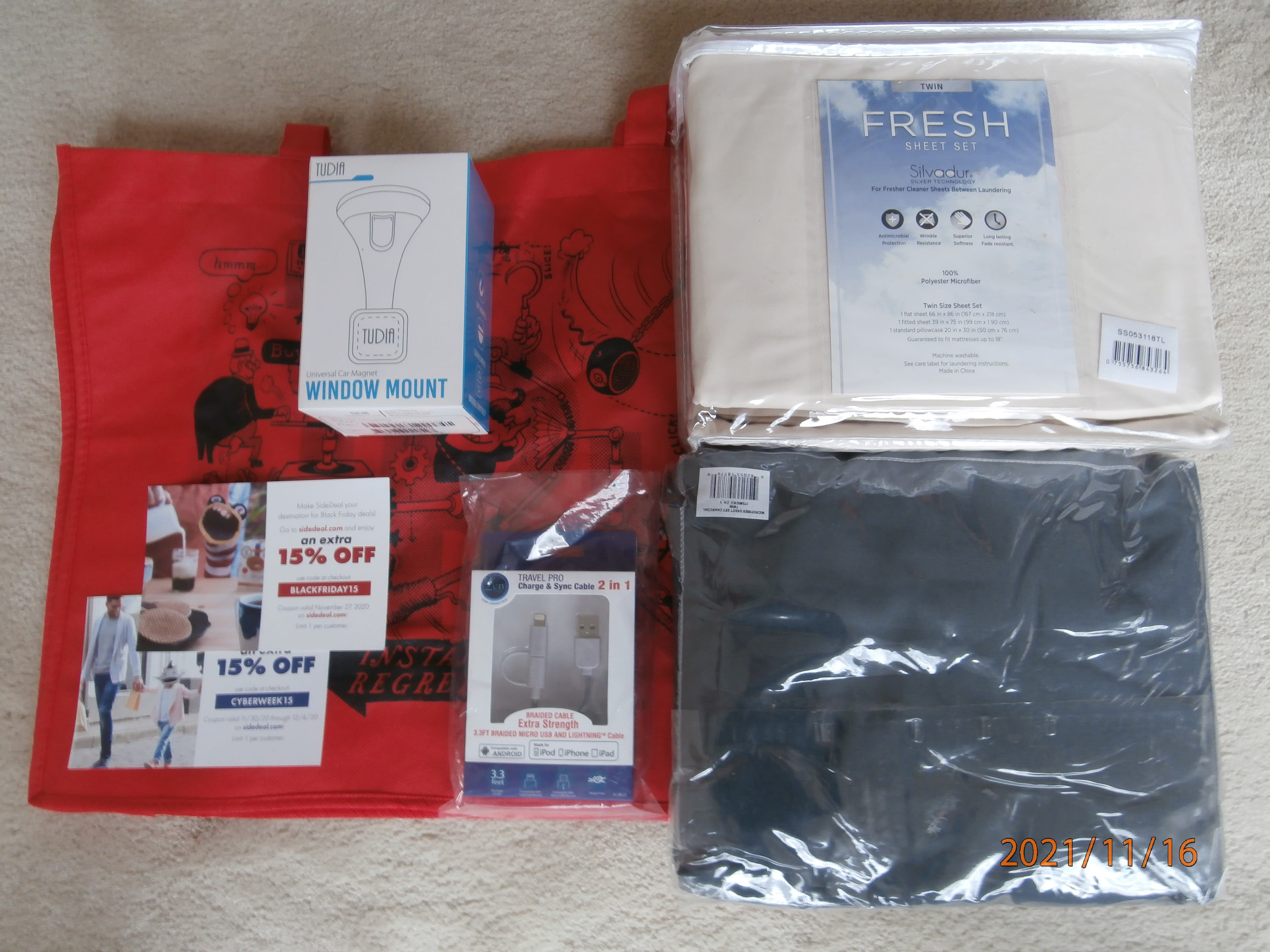 Just arrived today (11/16/20)