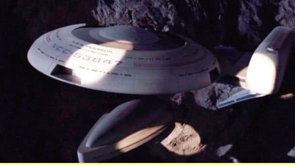 uss pegasus materialized in rock