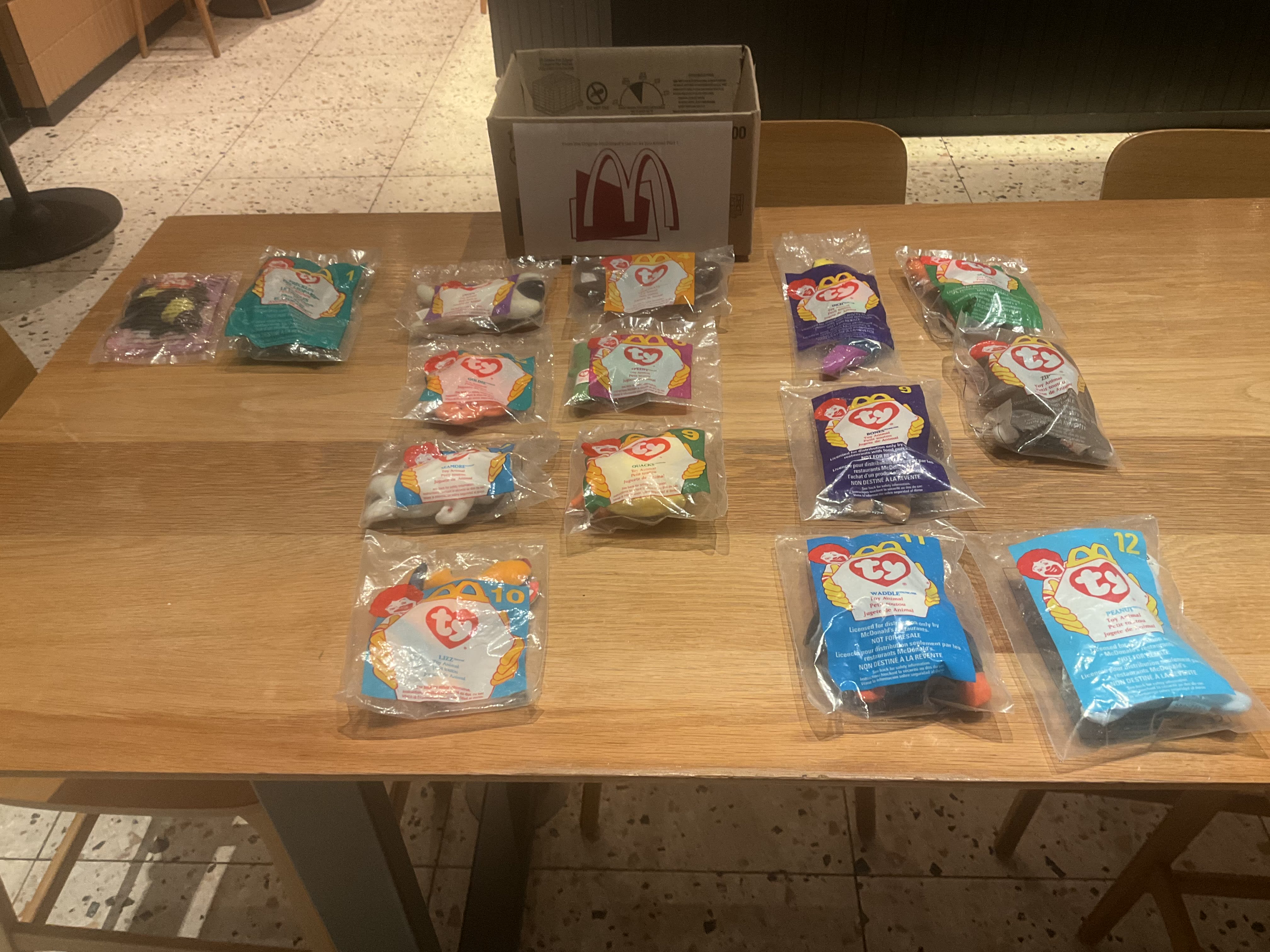 teenie beanie babies