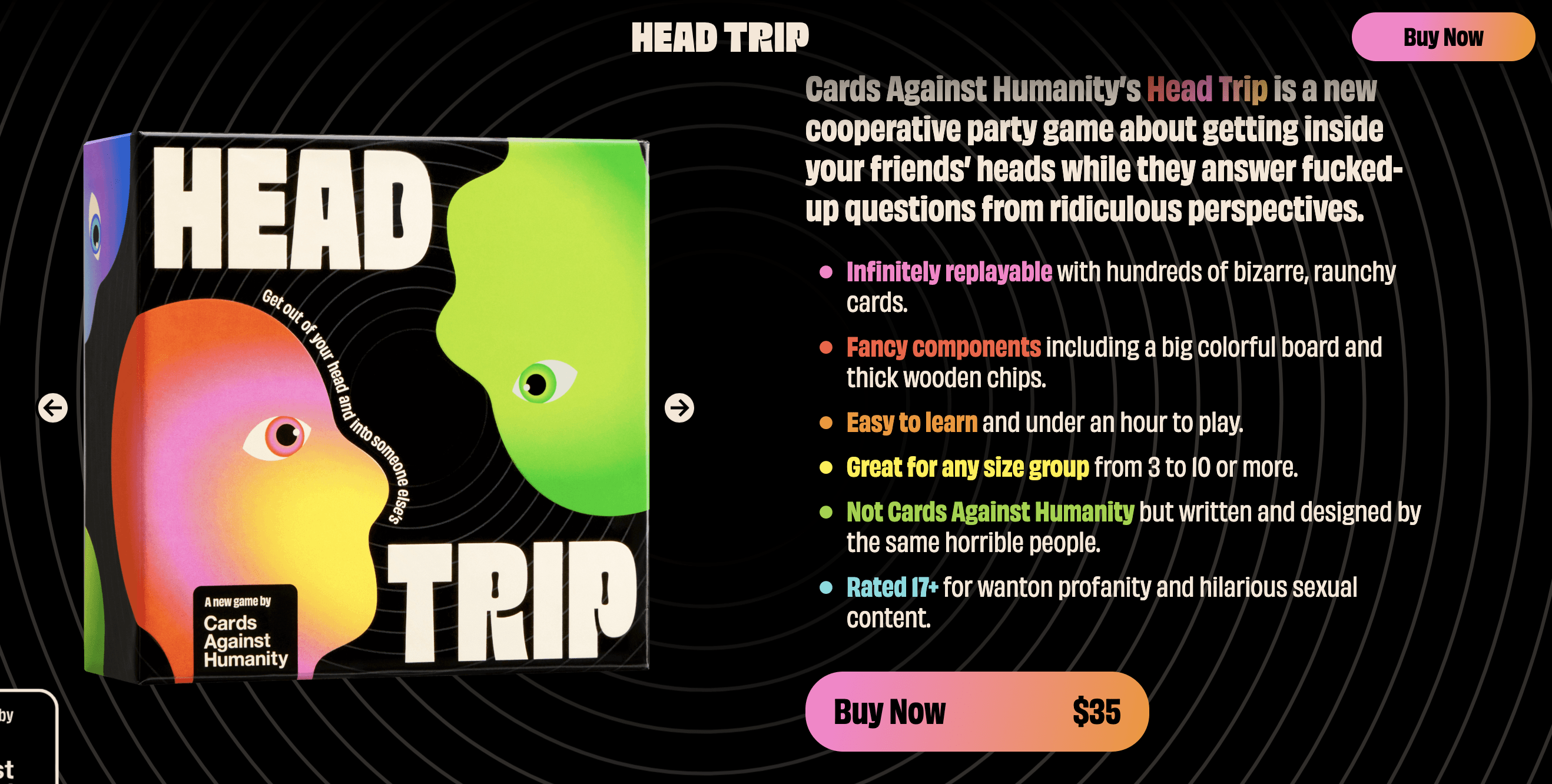 what is head trip meaning